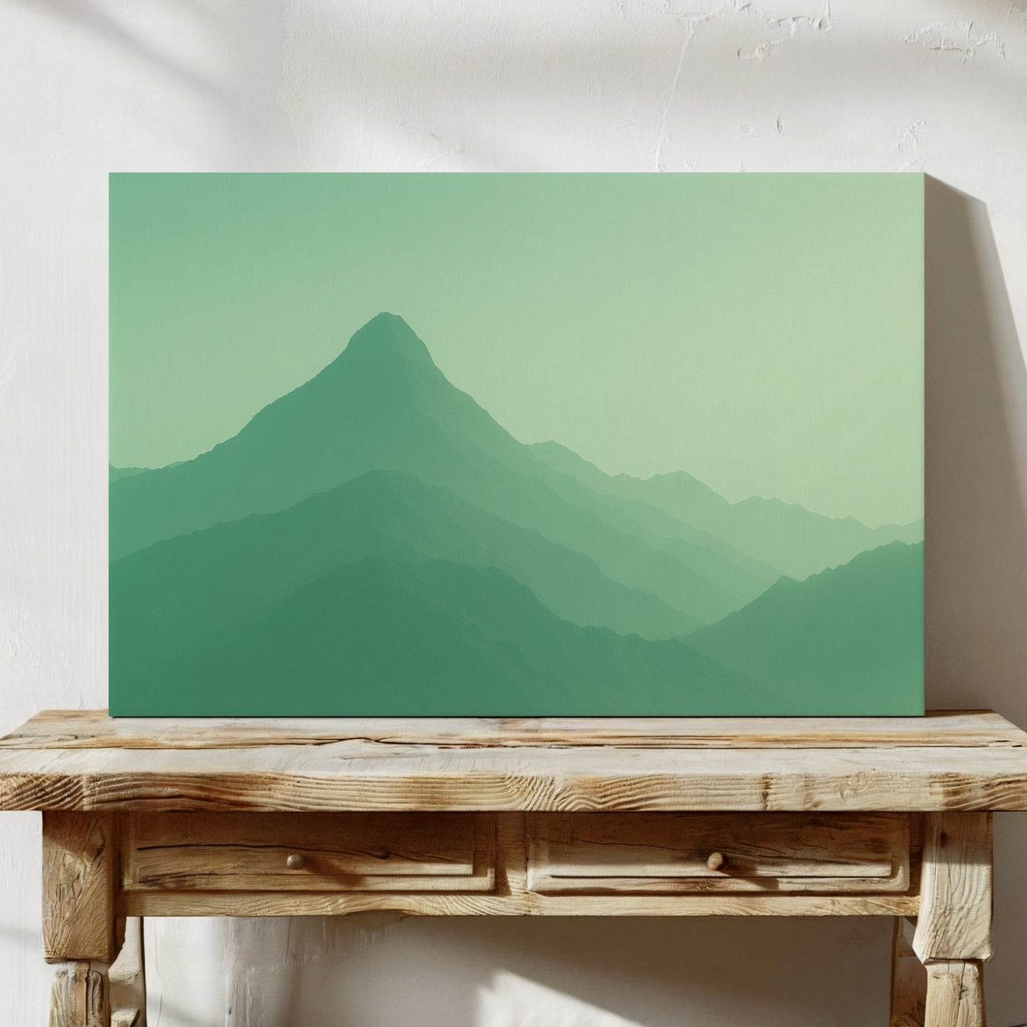 Enchanted Green Mountain Dreamscape Wall Art