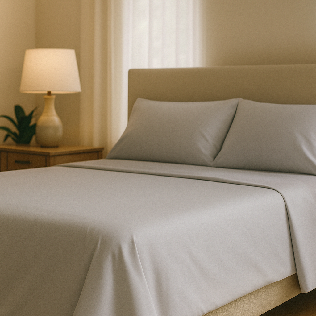 Ensemble de draps en viscose de bambou (4 pièces)
