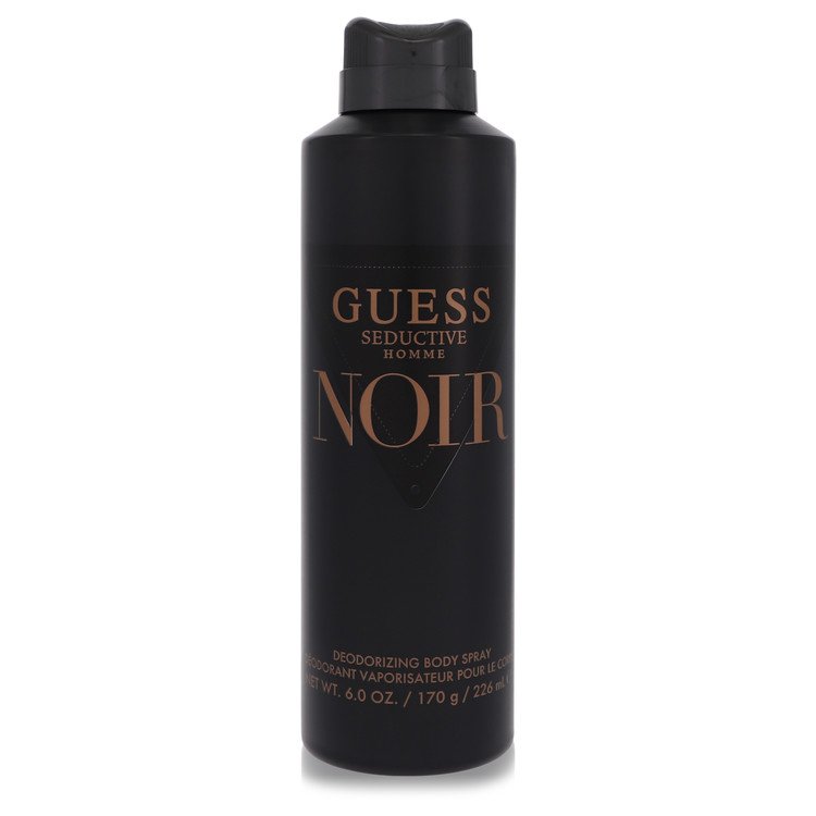 Guess Seductive Homme Noir par Guess Déodorant Vaporisateur Corporel 170 g pour Hommes