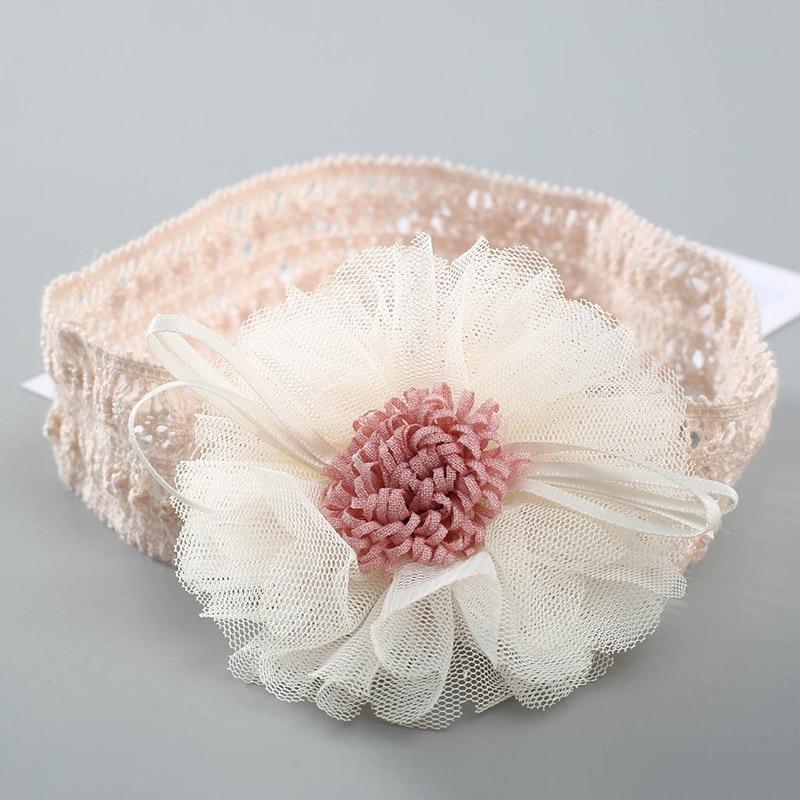 Modern Baby Headband Flower Girls Bows for Baby Girls Kids Headbands Turban Newborn