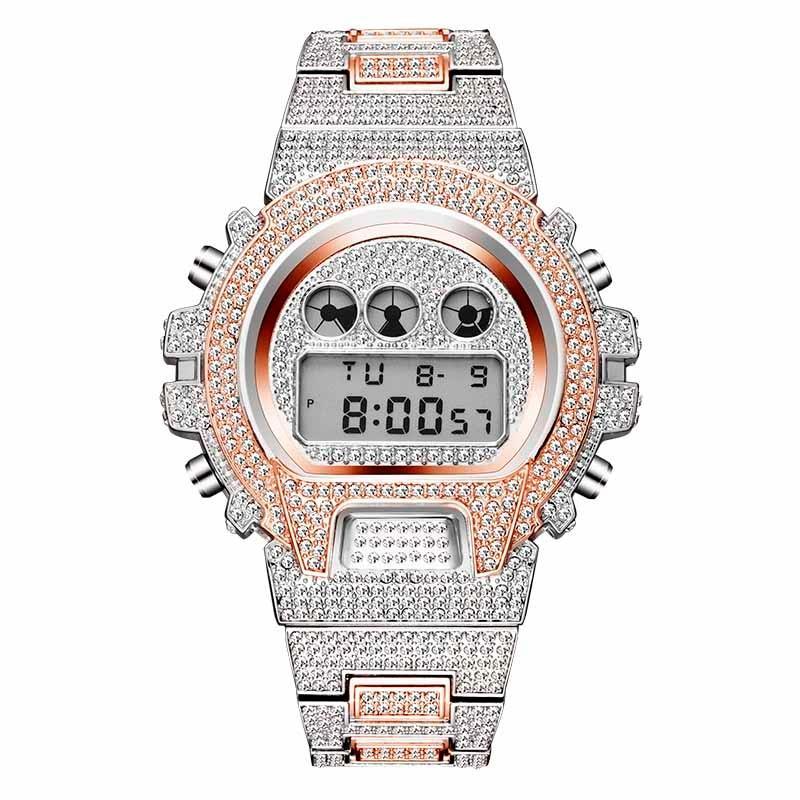 Men's Watches Luxury LED Digital Quartz Gold Watch Men G Style Shock Proof AAA Male Wrist Watches For Men and Boys