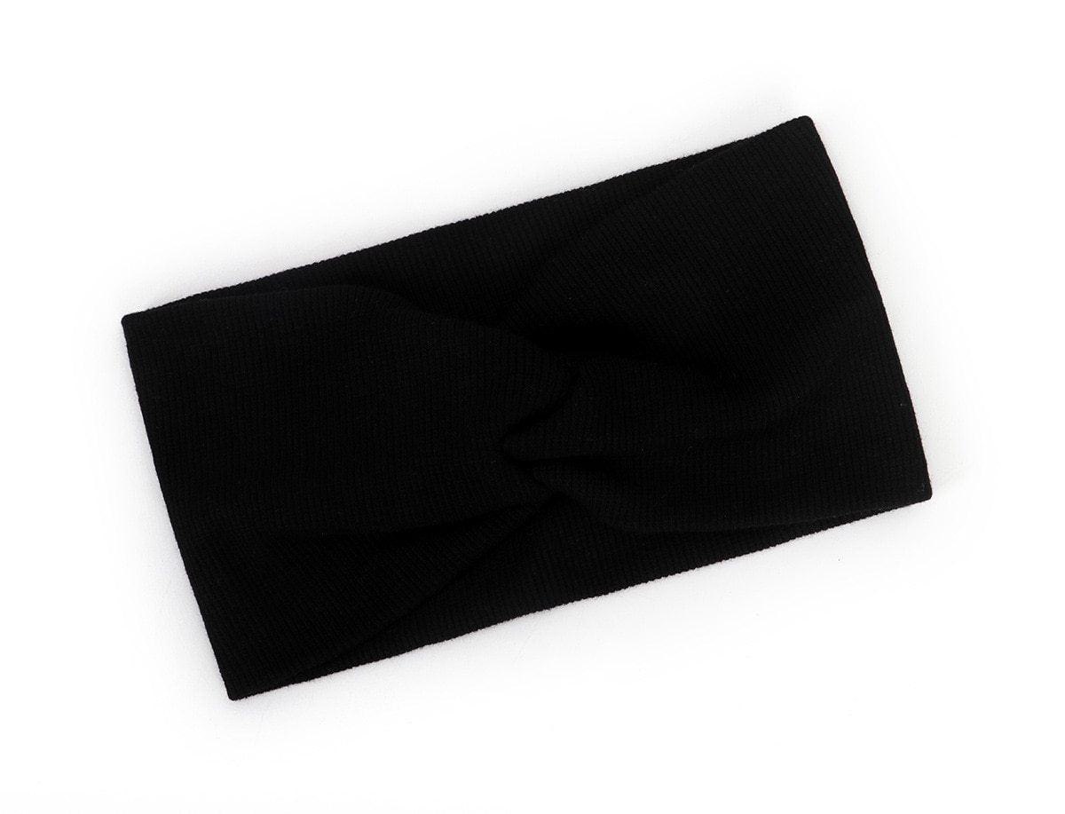 Modern New Trend Girls Winter Autumn Headband Twisted Knotted Soft Elastic Baby Girl Soft Elastic Turban Headband For Girls
