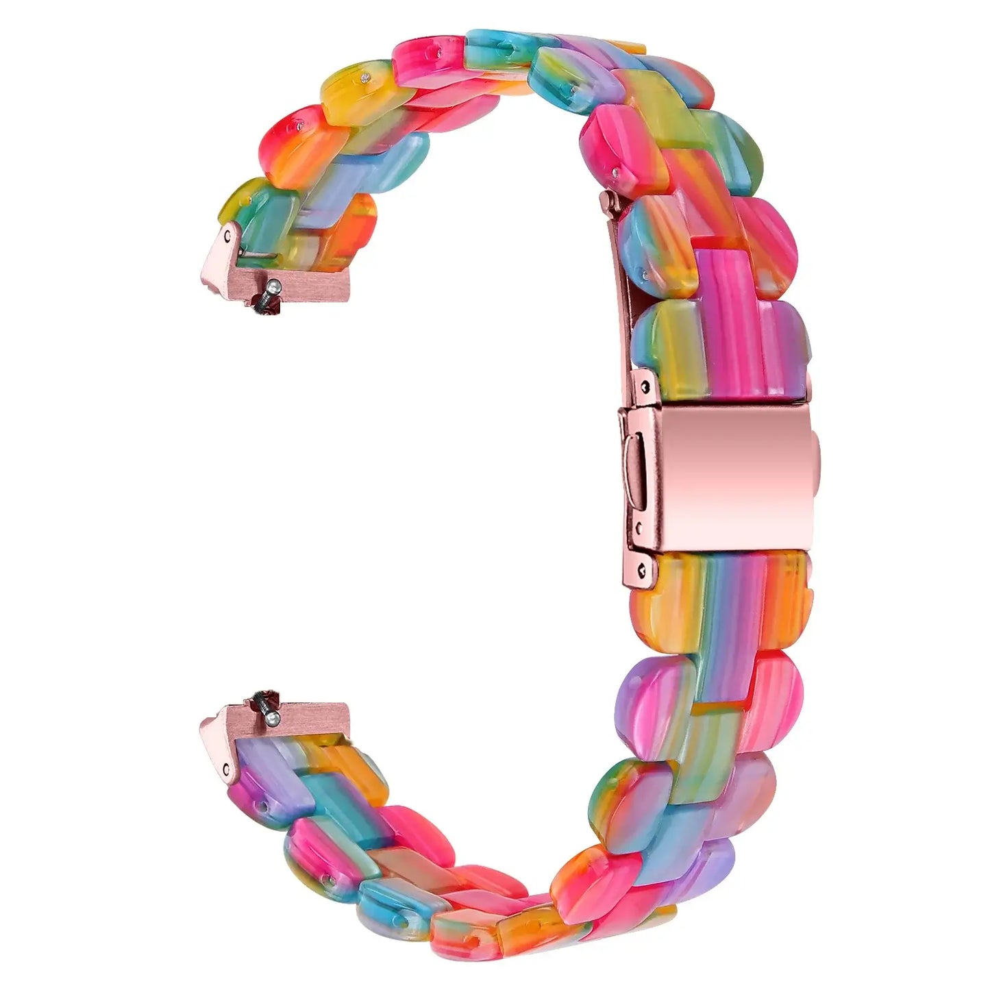Bracelet en résine pour Fitbit Inspire 3, 2, 1, HR - Durable, léger