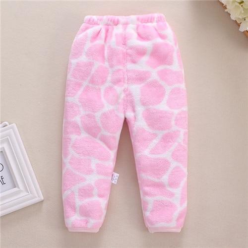 Newborn Baby Boys Pants Winter Warm Baby Girls Pants, Solid Newborn Pants Fashion Baby Toddler Trousers Baby Clothes