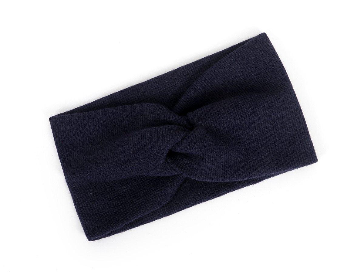 Modern New Trend Girls Winter Autumn Headband Twisted Knotted Soft Elastic Baby Girl Soft Elastic Turban Headband For Girls