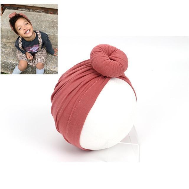 Modern Baby Headband Girl Headbands Cotton Knot Bow Turban Headband Stretchy Baby Bow For Girls
