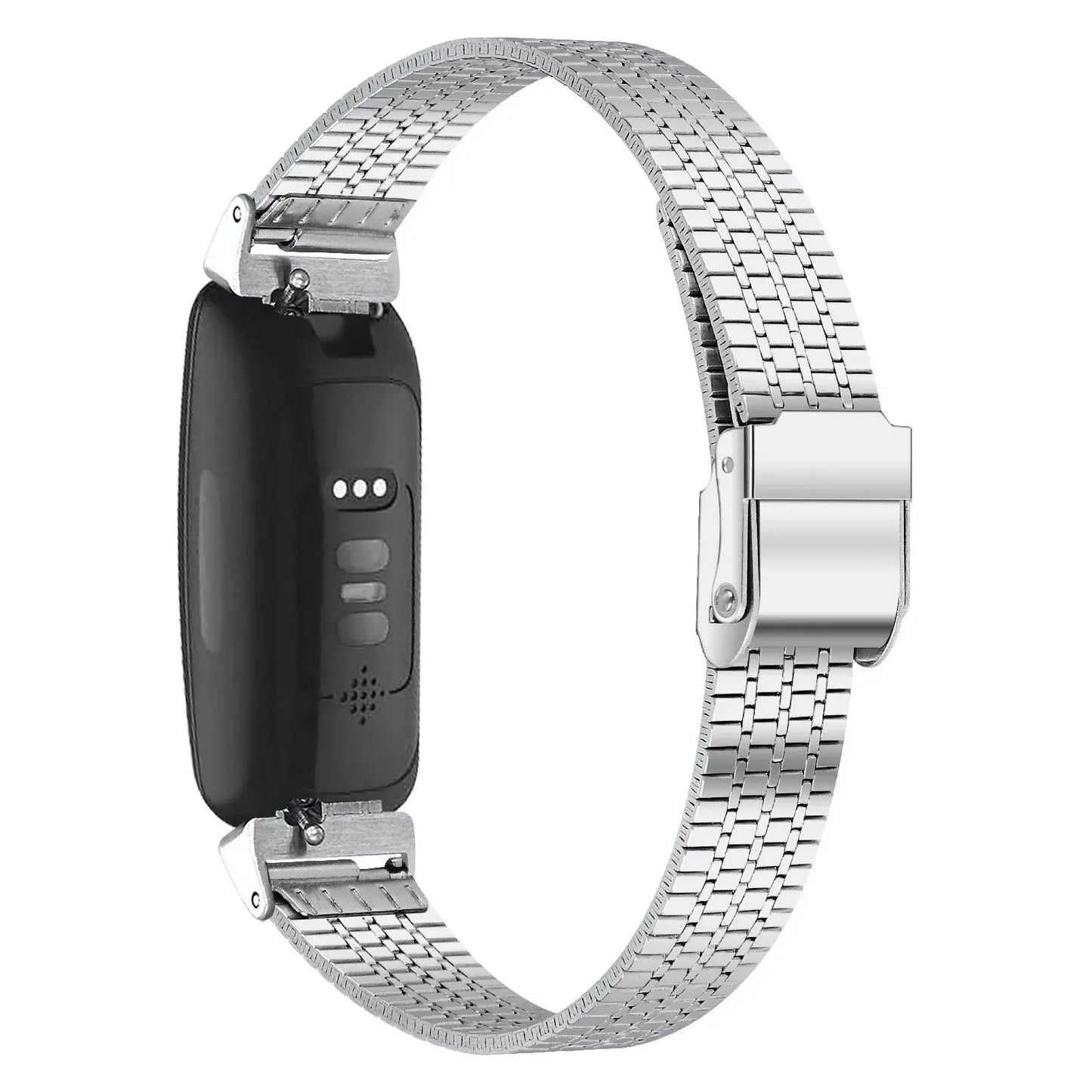 Bracelet en acier Fitbit Inspire 2, 1 - Bracelet en métal durable