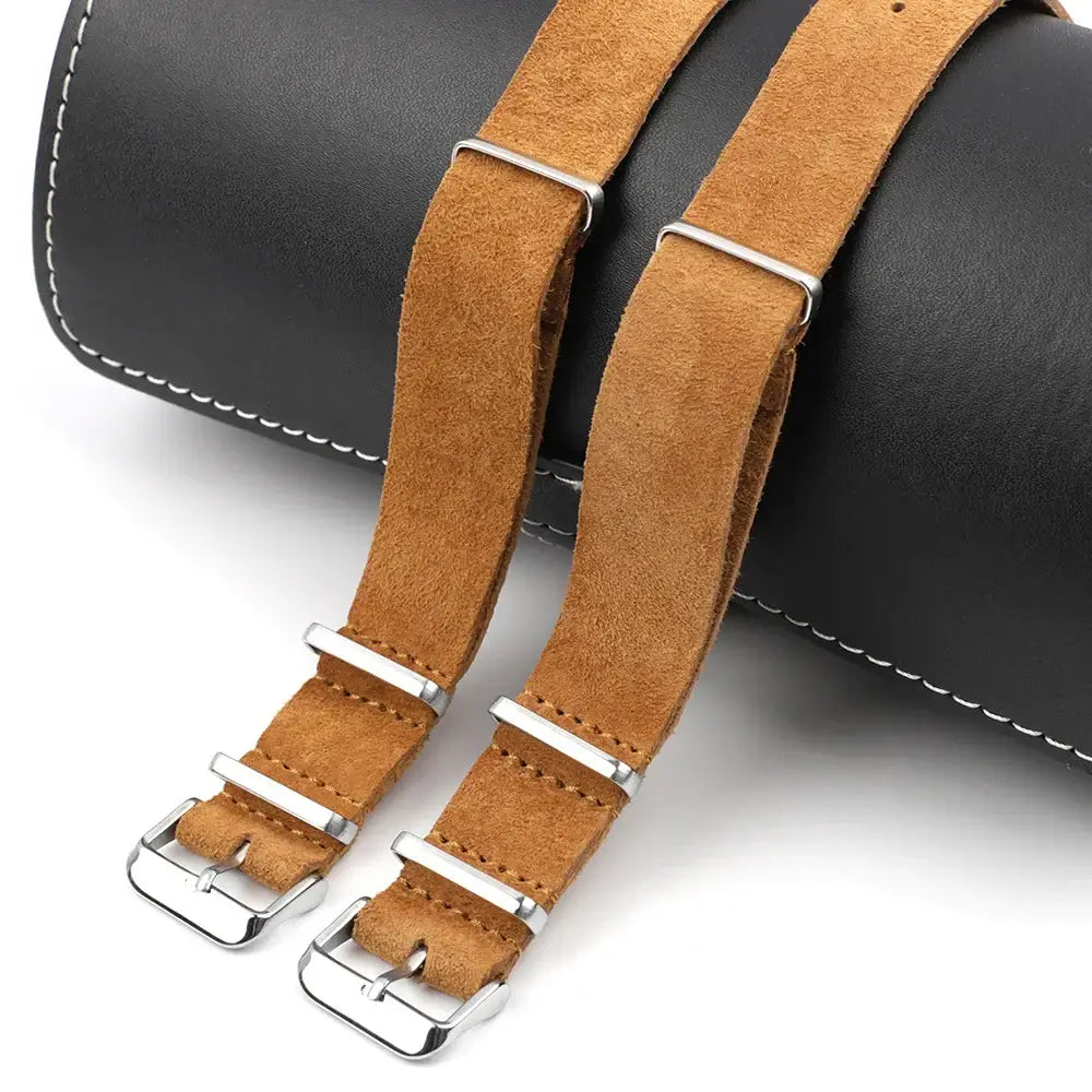 Bracelet en cuir suédé Huawei - Confort et style haut de gamme