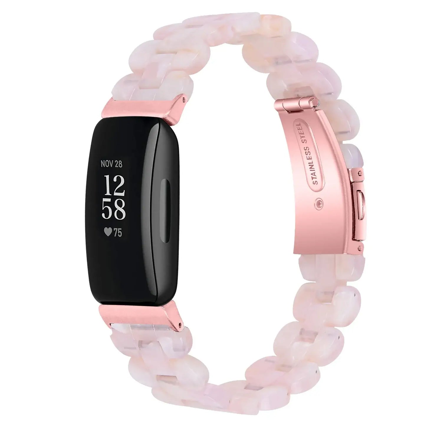 Bracelet en résine pour Fitbit Inspire 3, 2, 1, HR - Durable, léger