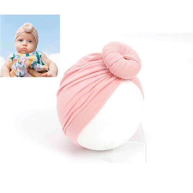 Modern Baby Headband Girl Headbands Cotton Knot Bow Turban Headband Stretchy Baby Bow For Girls