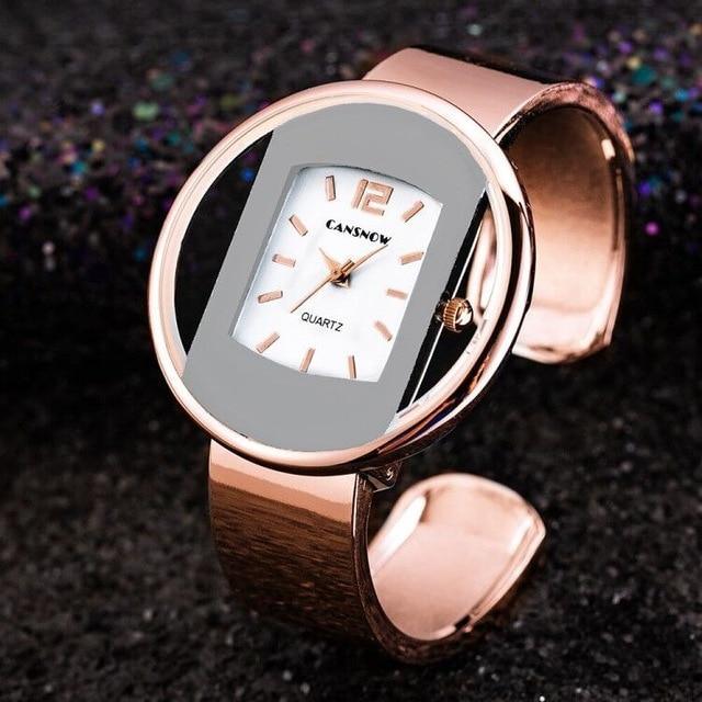 Women Watches New Luxury Brand Bracelet Watch Gold Silver Dial  Lady Dress Quartz Clock Hot For Women and Girls