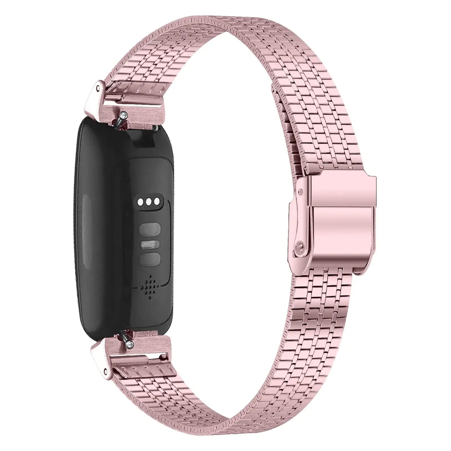 Bracelet en acier Fitbit Inspire 2, 1 - Bracelet en métal durable