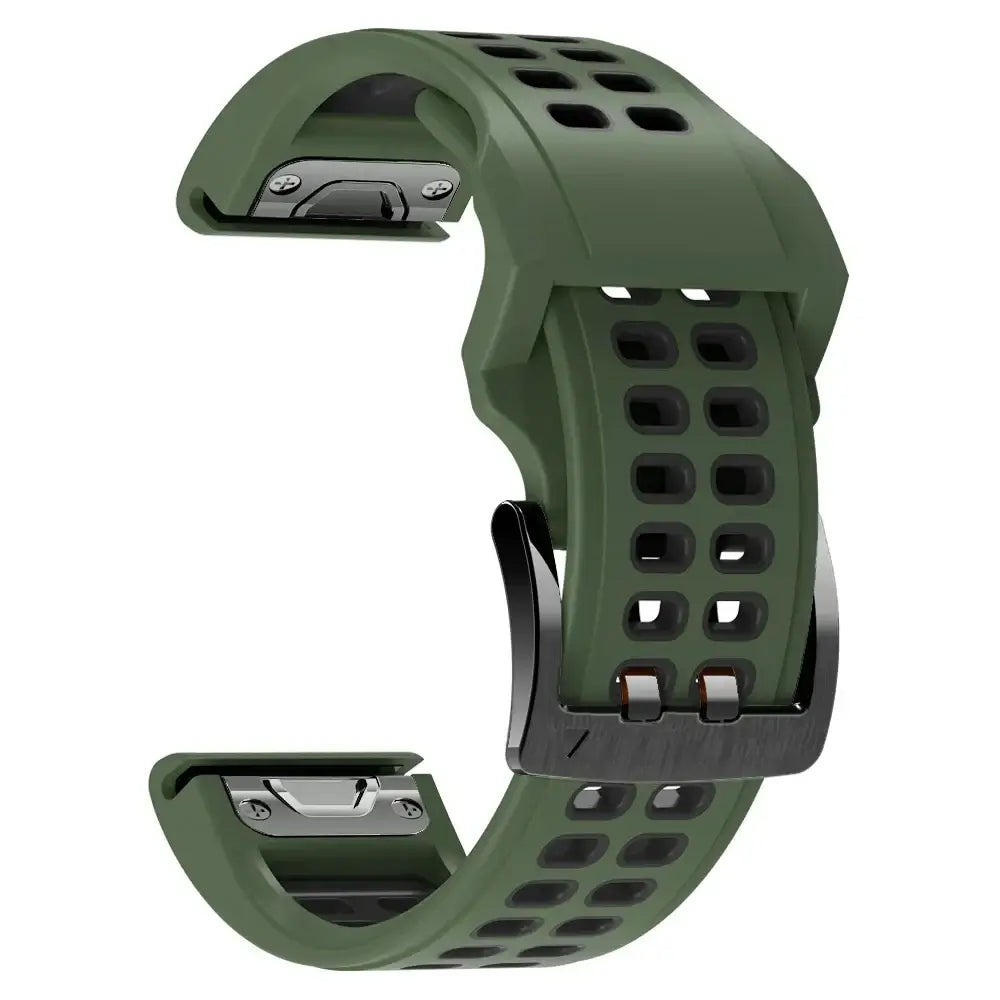 Garmin QuickFit Silikonarmband – Strapazierfähiges, atmungsaktives Armband
