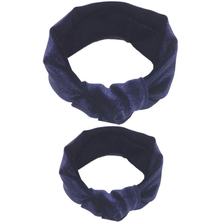 Modern  Mother & Baby Headbands Kids Girl Bow With Rabbit ear Print Floral Hair Bands Parent-Child Hair Accessories