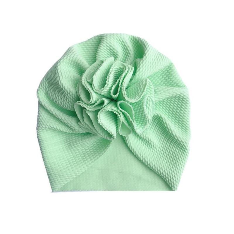 Modern New Lovely Flower Baby Girl Hat Turban Newborn Baby Cap Bonnet Kids Hat For Girls Baby In Trend Design