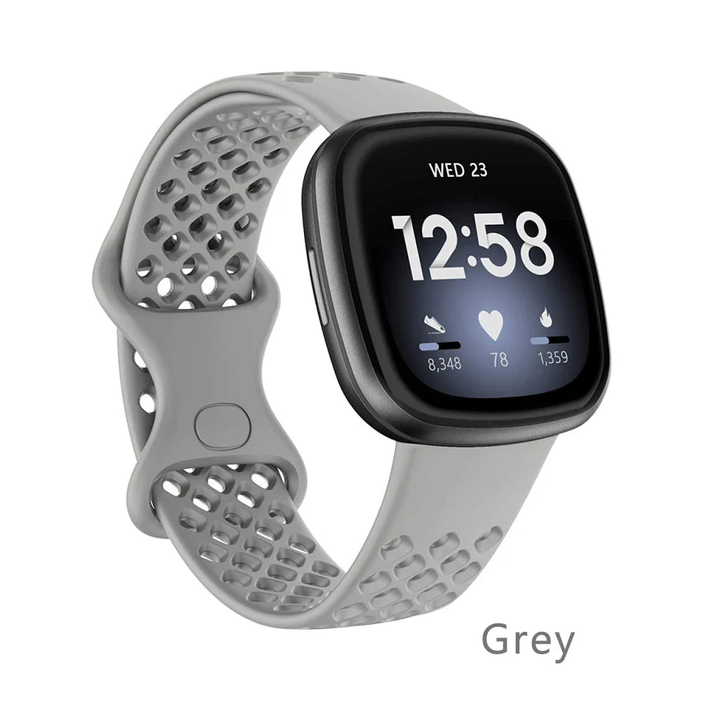 Atmungsaktive Sport-Armbänder für Fitbit Versa & Sense