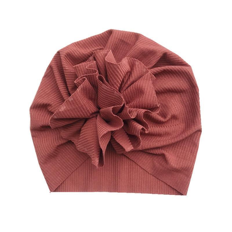 Modern New Lovely Flower Baby Girl Hat Turban Newborn Baby Cap Bonnet Kids Hat For Girls Baby In Trend Design