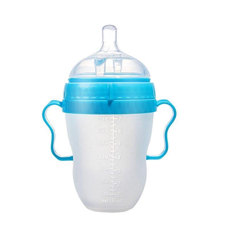 Silicone Baby Bottle Baby Milk Silicone Feeding Bottle Kids Drink Water Bottle Children Bottle For Kids
