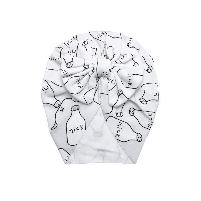 Infant Baby Headbands Solid Cotton Knot Turban Headband For Girls  Beanie Hat Headwear For Girls