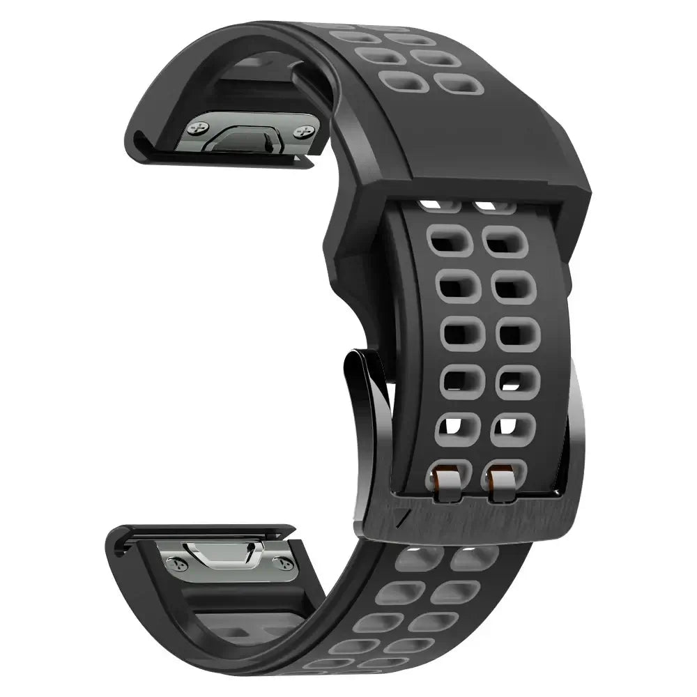 Garmin QuickFit Silikonarmband – Strapazierfähiges, atmungsaktives Armband