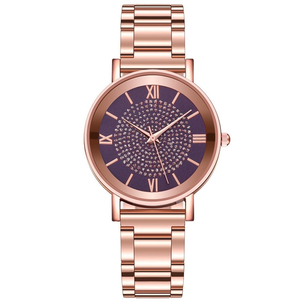 New STEVVEX Women Watches 2020 Trend Luxury Style Diamond Rose Gold Ladies Wrist Watches Magnetic Women Bracelet Watch For Women and Girls