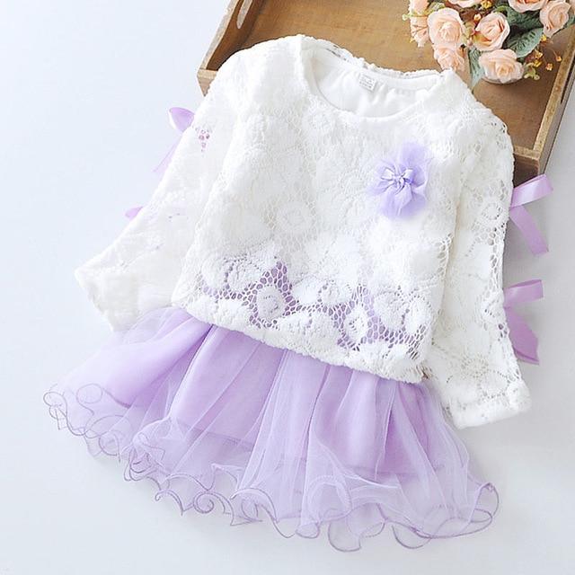 Newborn Baby Girl Cartoon Dress With Bag Infant Clothing Toddler Dress In elegant Design Made for Kids