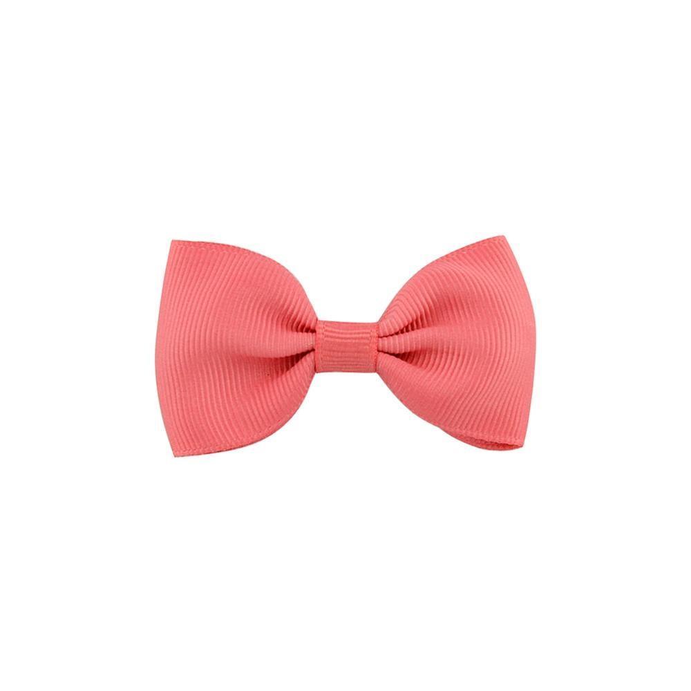 Colorful Mini Bow Tie Hair Clip Small Sweet Solid Ribbon Bow Safety Hair Clips Hairpins Baby Girl Hair Accessories
