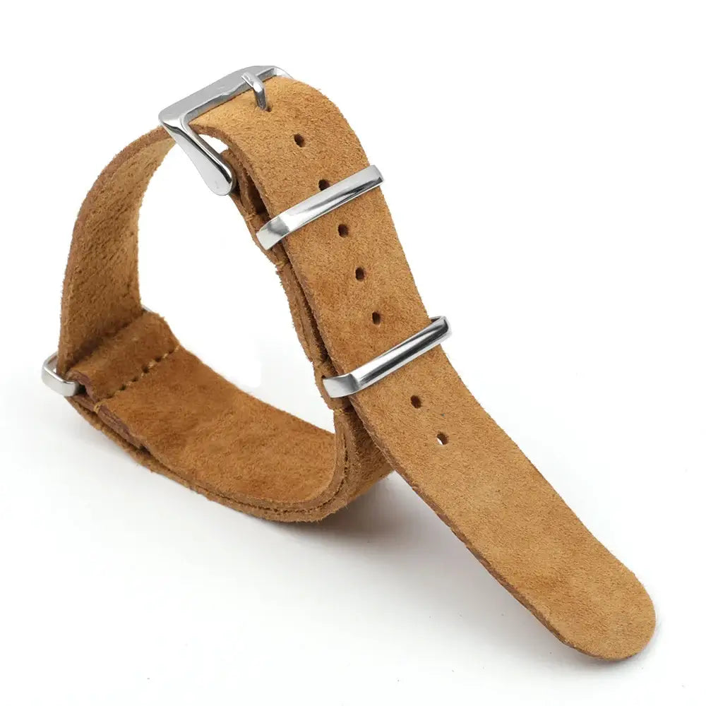 Bracelet en suède pour Samsung Galaxy Watch - Doux et élégant