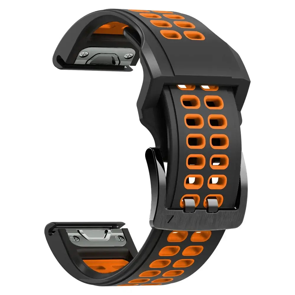 Garmin QuickFit Silikonarmband – Strapazierfähiges, atmungsaktives Armband