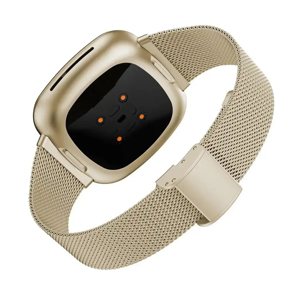 Fitbit Versa & Sense Stahlarmband – Robustes modernes Design