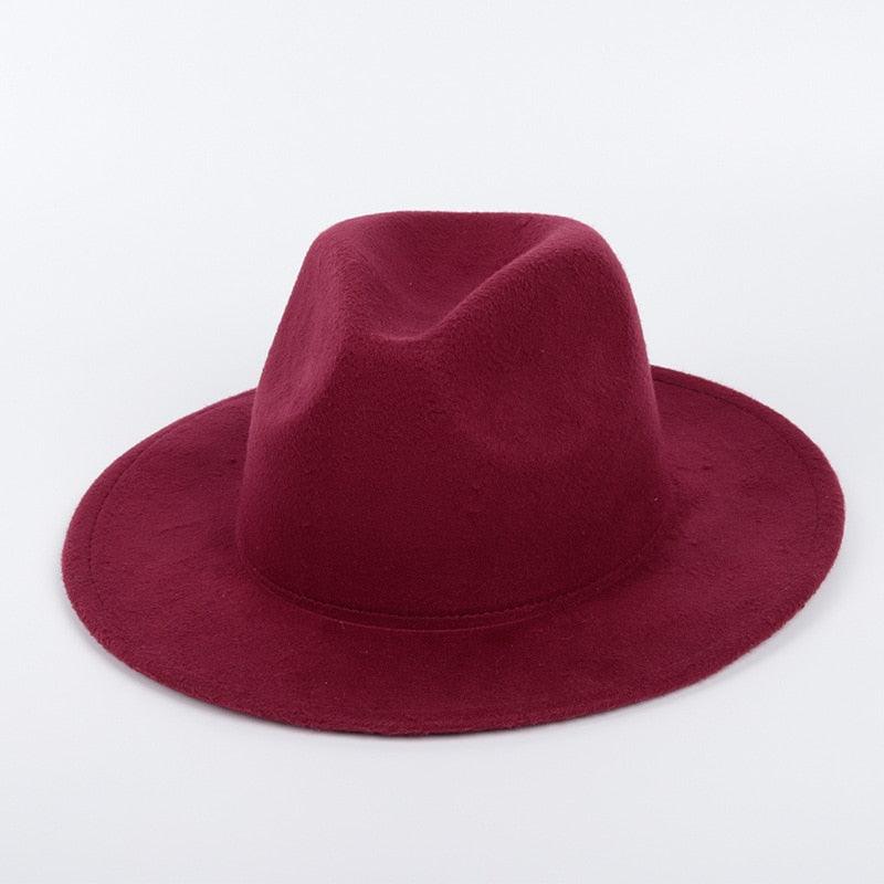 Chapeau Fédora en Coton pour Hommes et Femmes, Chapeaux Fédora de Luxe, Chapeaux Fédora à Large Bord, Chapeau Élégant pour Hommes et Femmes, Hiver, Automne, Chapeau à Large Bord, Protection UV, Chapeaux de Fête