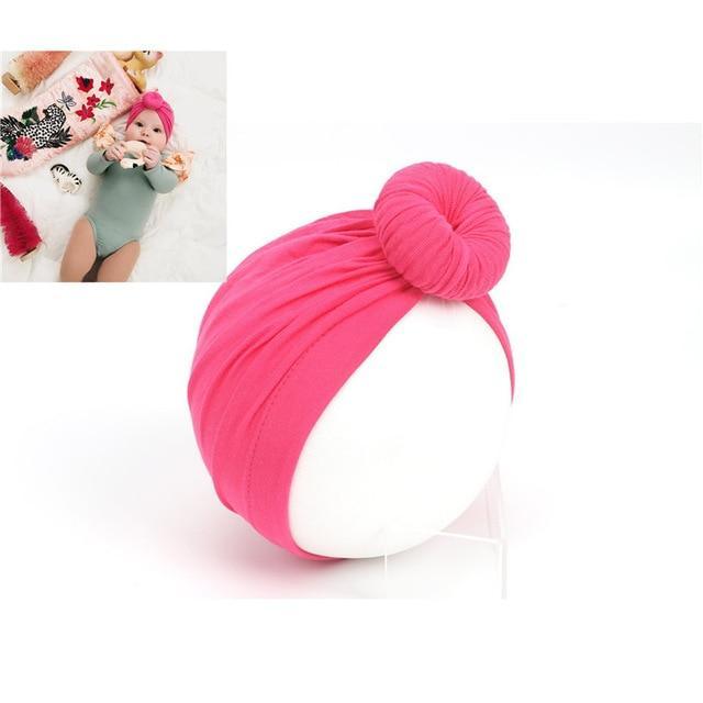 Modern Baby Headband Girl Headbands Cotton Knot Bow Turban Headband Stretchy Baby Bow For Girls