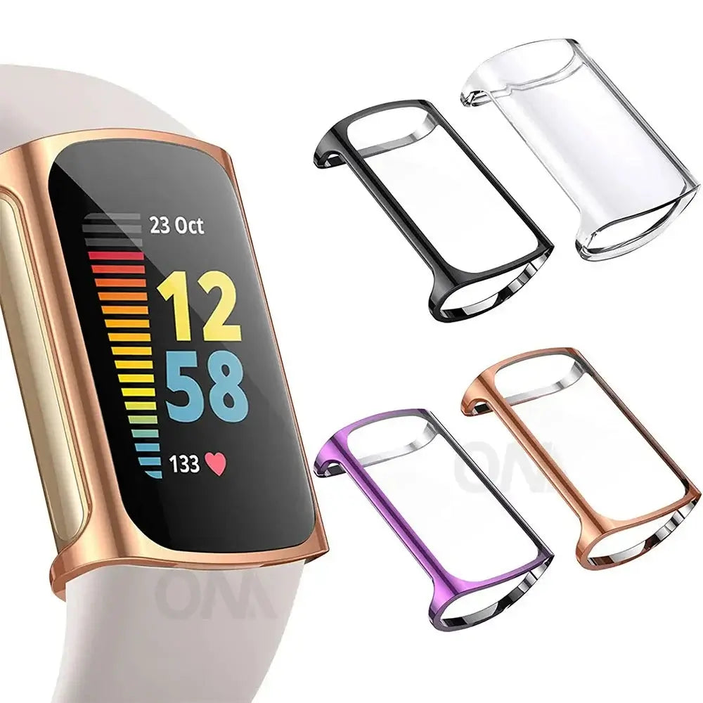 Étui de protection pour écran Fitbit Charge 5, 6, 3, 4 - Conception durable