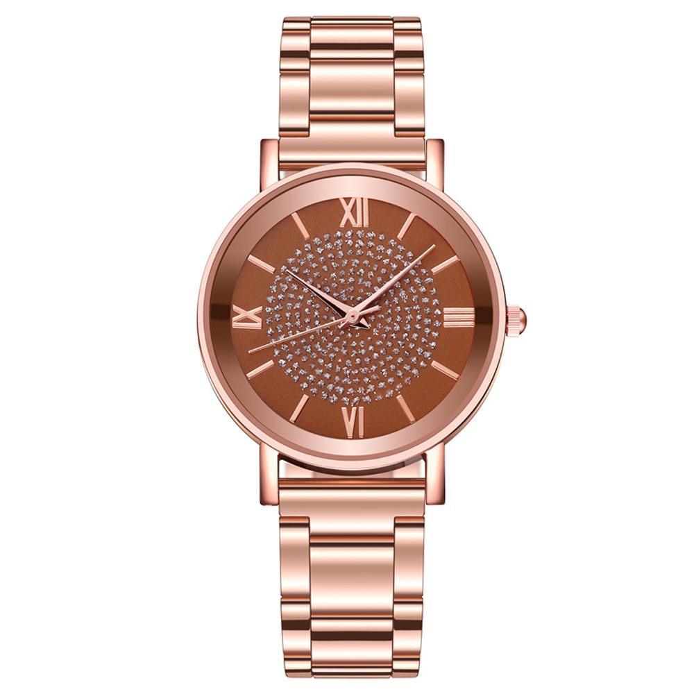 New STEVVEX Women Watches 2020 Trend Luxury Style Diamond Rose Gold Ladies Wrist Watches Magnetic Women Bracelet Watch For Women and Girls