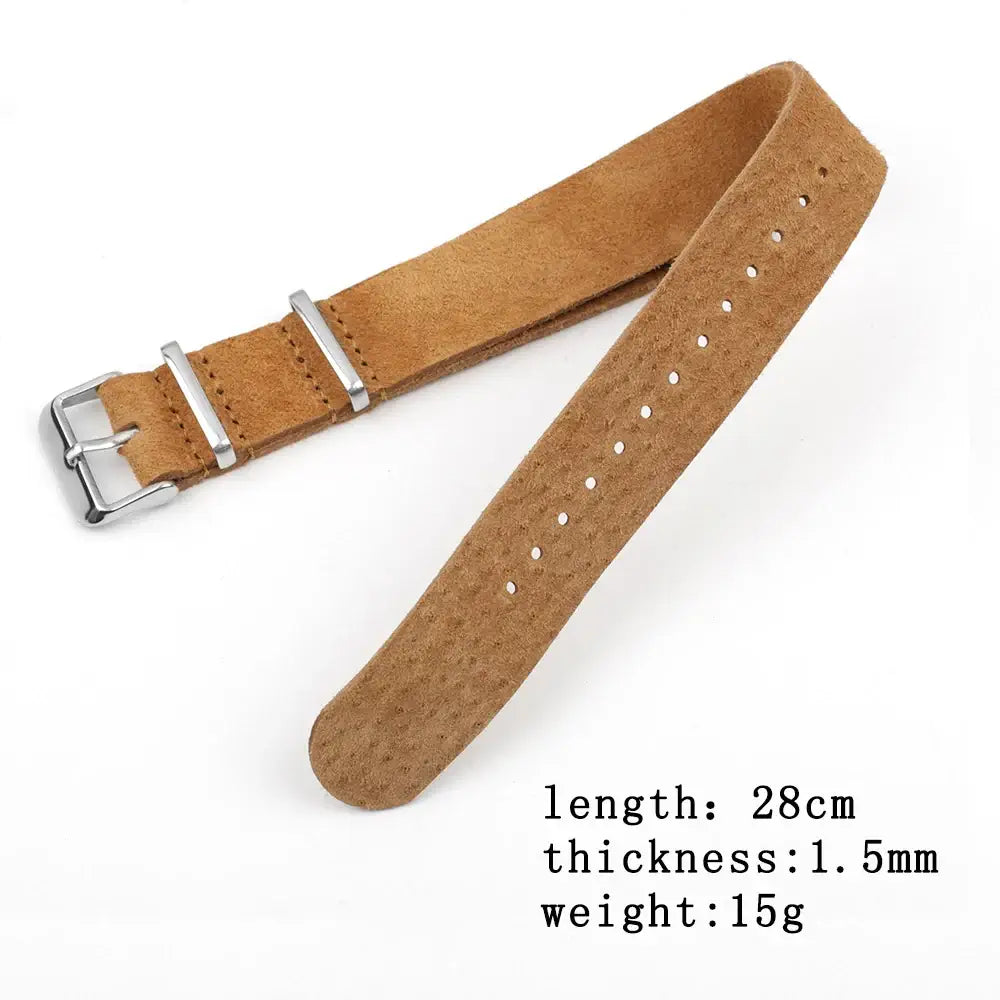Bracelet en cuir suédé Huawei - Confort et style haut de gamme