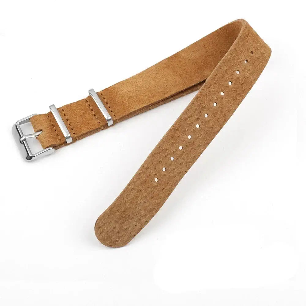 Bracelet Suunto en cuir suédé - Durable, confortable, robuste