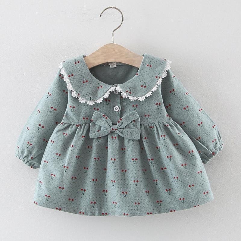 Newborn Baby Girl Cartoon Dress With Bag Infant Clothing Toddler Dress In elegant Design Made for Kids