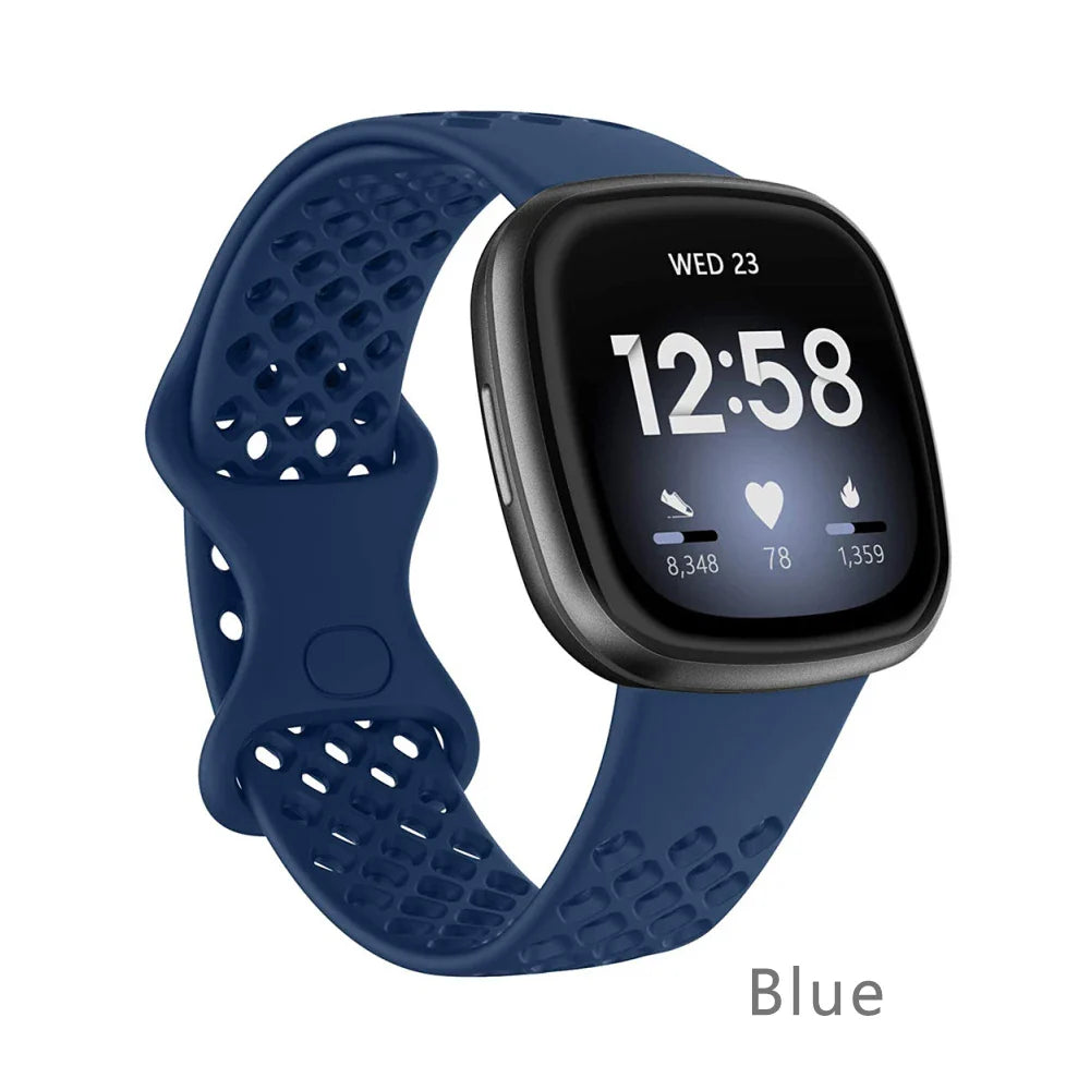Atmungsaktive Sport-Armbänder für Fitbit Versa & Sense