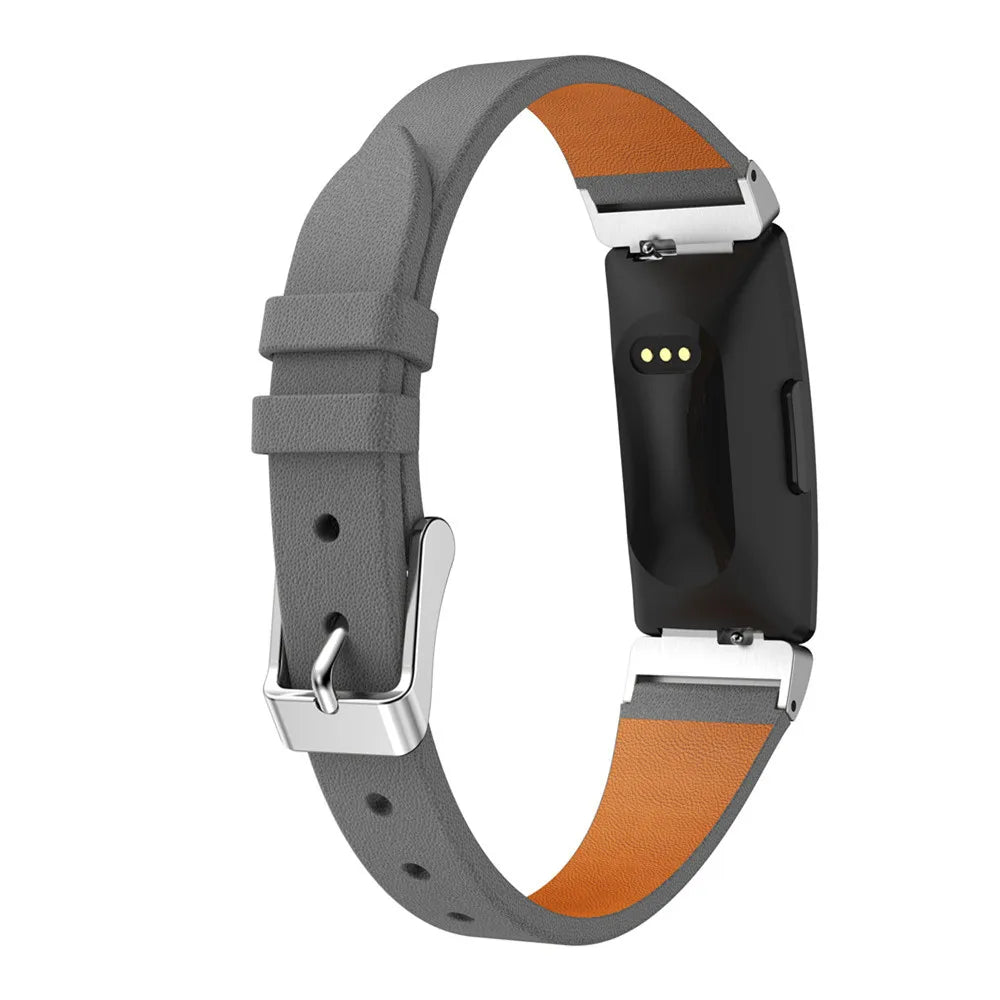 Bracelet en cuir Fitbit Inspire 2, 1, HR - Élégant, confortable, durable
