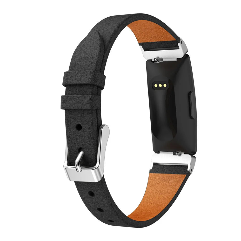 Bracelet en cuir Fitbit Inspire 2, 1, HR - Élégant, confortable, durable