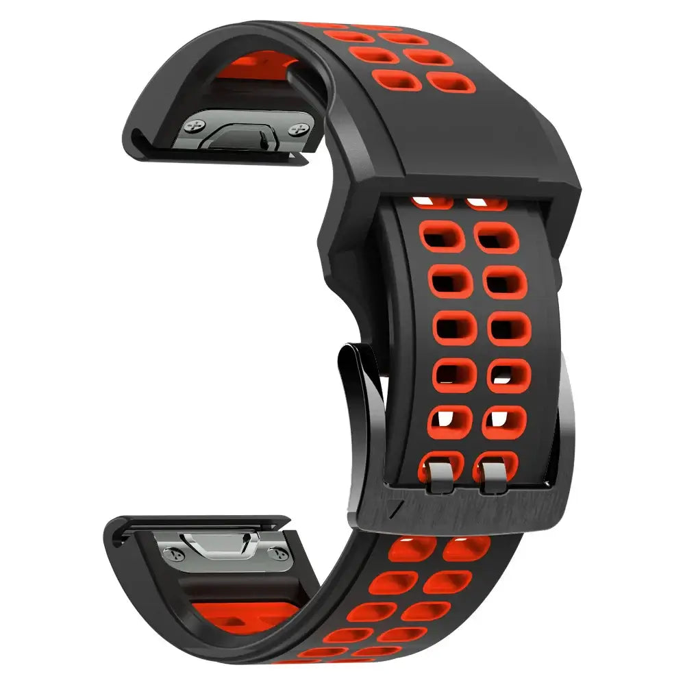 Garmin QuickFit Silikonarmband – Strapazierfähiges, atmungsaktives Armband