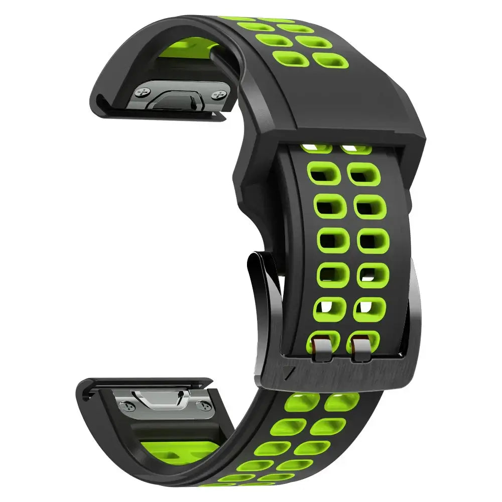 Garmin QuickFit Silikonarmband – Strapazierfähiges, atmungsaktives Armband