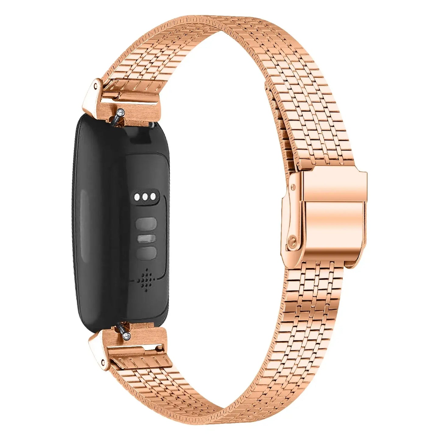 Bracelet en acier Fitbit Inspire 2, 1 - Bracelet en métal durable