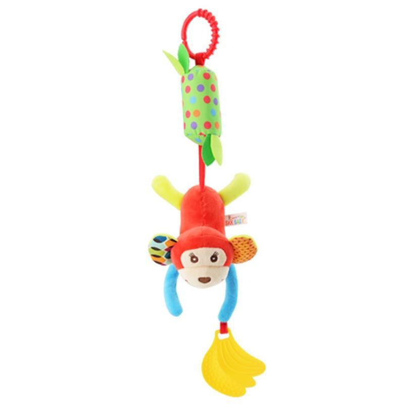 Baby Toys Bed Stroller Baby Mobile Hanging Rattles Newborn Plush Infant Toys for Baby Boys and Girls