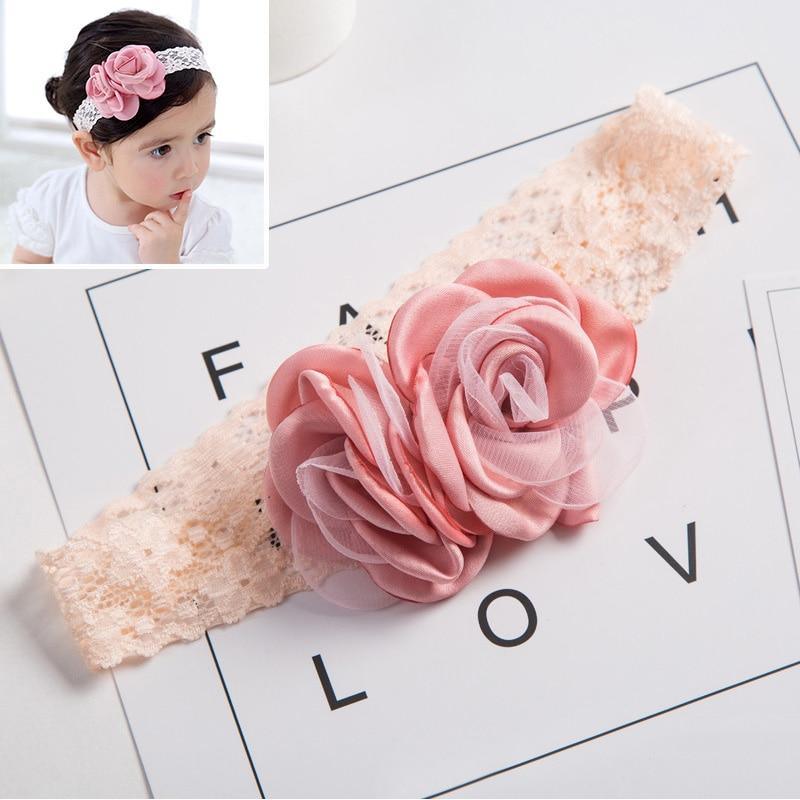 Modern Baby Headband Flower Girls Bows for Baby Girls Kids Headbands Turban Newborn
