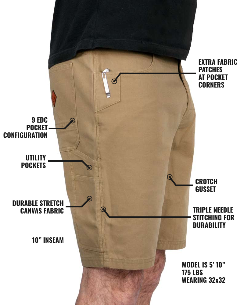 Short Havok 10" - Coyote