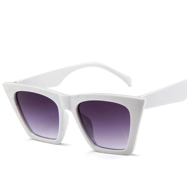 Vintage Luxury Sunglasses for  Women Candy Color Lens Glasses Classic Retro Outdoor Travel Lentes De Sol Mujer Glasses
