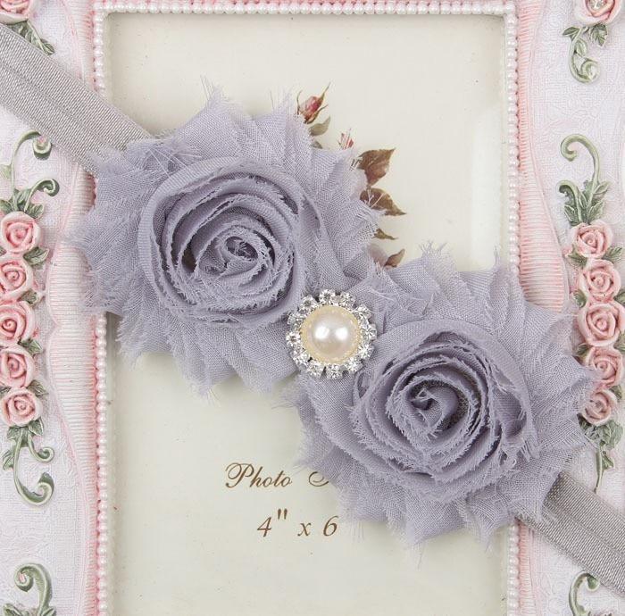 Handmade Flower Newborn Headwear Head Wrap Band Hairband Gift Toddlers For Baby Girls