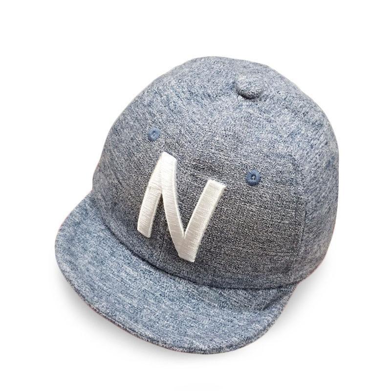 Cotton Baby Adjustable Letter Baseball Caps For Boys & Girl Hats Children Snapback Hip-Hop Sun Hat In Modern Style