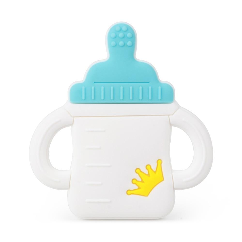 Baby Silicone Teethers BPA Free Teething Toy Animal Dog Koala Owl Elephant Baby Ring Teether Silicone Beads For Kids and Baby